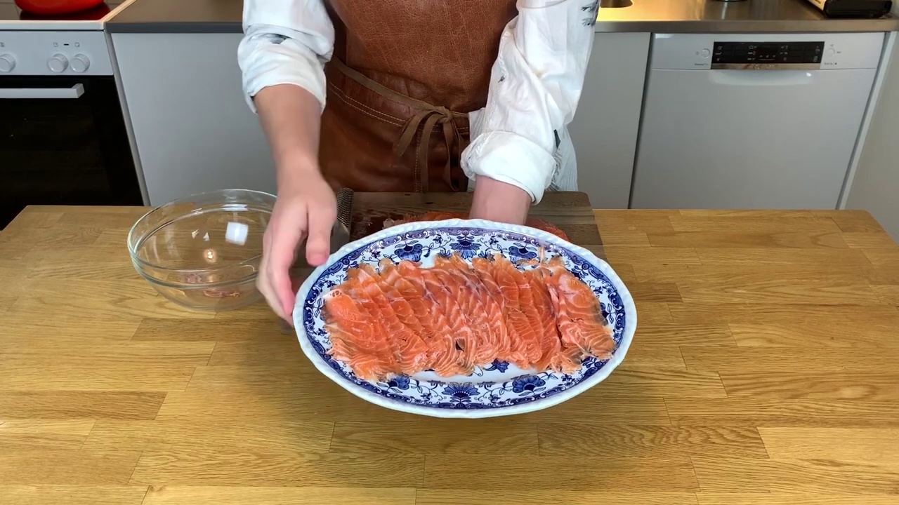 Gravlax with Dill Mayonnaise