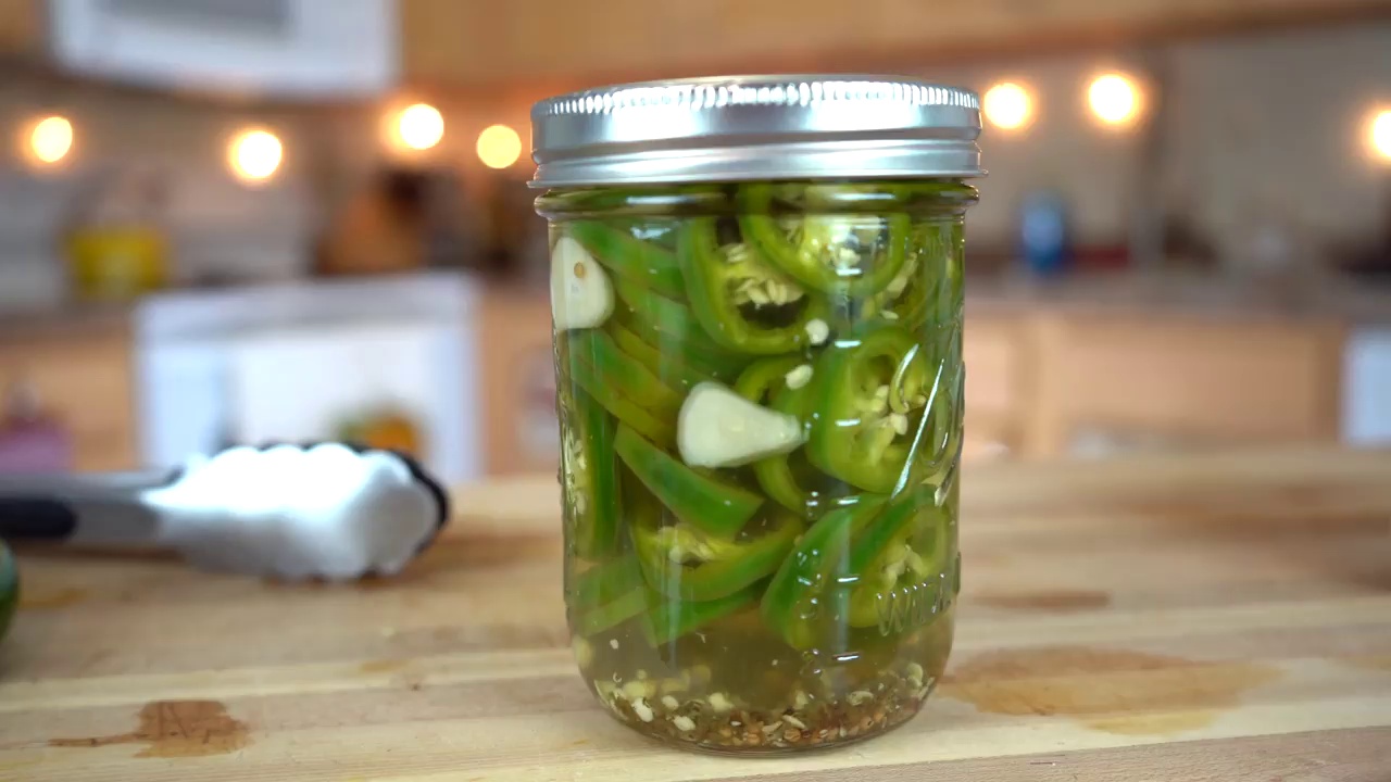 Homemade Pickled Peppers