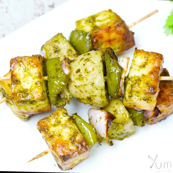 Pahadi Paneer Tikka Wrap with Fresh Vegetables