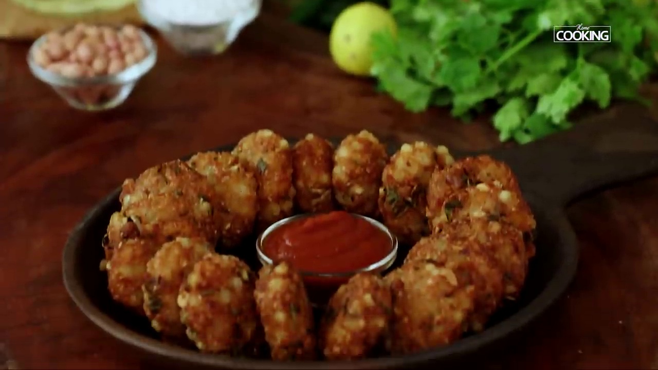 Crispy Potato and Sago Balls